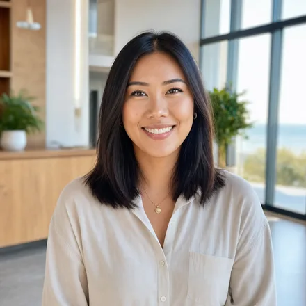 Portrait of Emily Nguyen, Connections Director